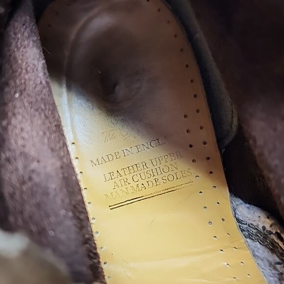 Dr. Martens Brown Leather Men's Boots Size 9 - Picture 6 of 7